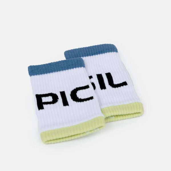 Picsil - Long Sports Wristbands White
