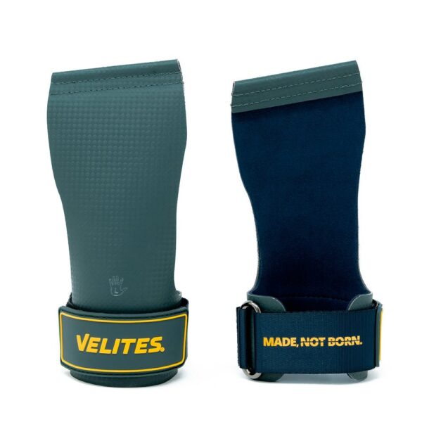 Velites - Quad Ultra No Chalk Pull-up Grips Dark Green