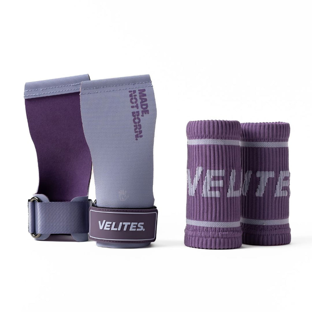 VELTAIN ALL TERRAIN HAND GRIPS SET - PURPLE LILAC