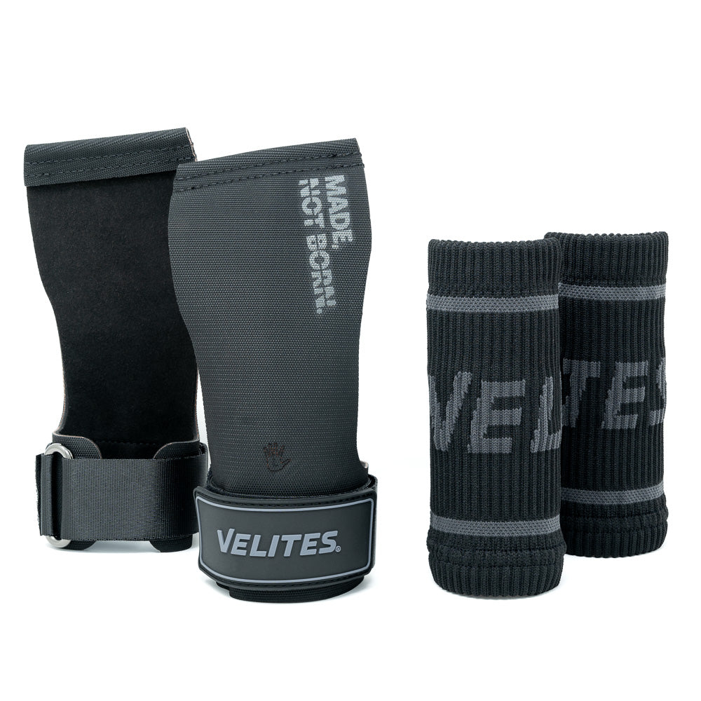 VELTAIN ALL TERRAIN HAND GRIPS SET - BLACK & GREY