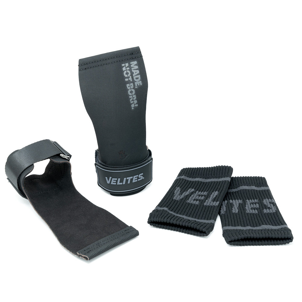 VELTAIN ALL TERRAIN HAND GRIPS SET - BLACK & GREY