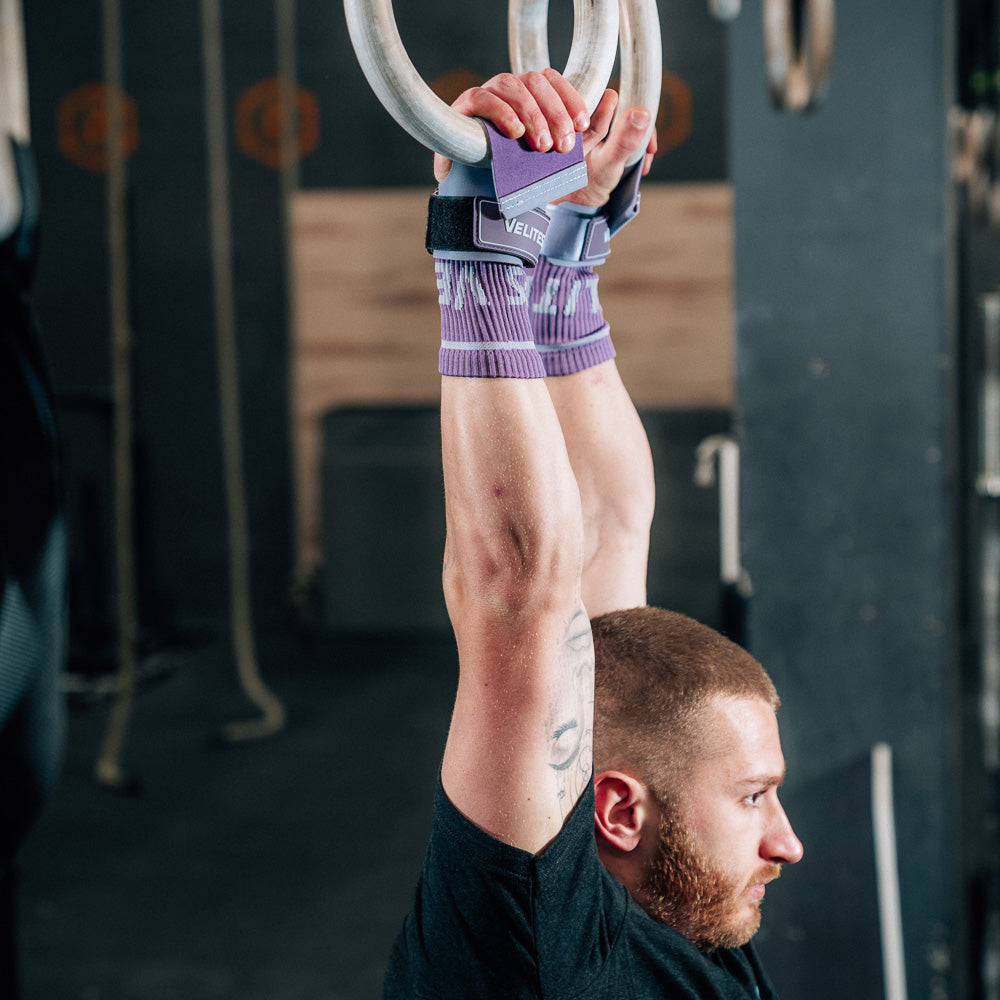 VELTAIN ALL TERRAIN HAND GRIPS SET - PURPLE LILAC