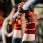 VELTAIN ALL TERRAIN HAND GRIPS SET - ORANGE & BROWN