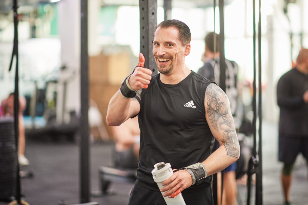 Wrist wraps in CrossFit