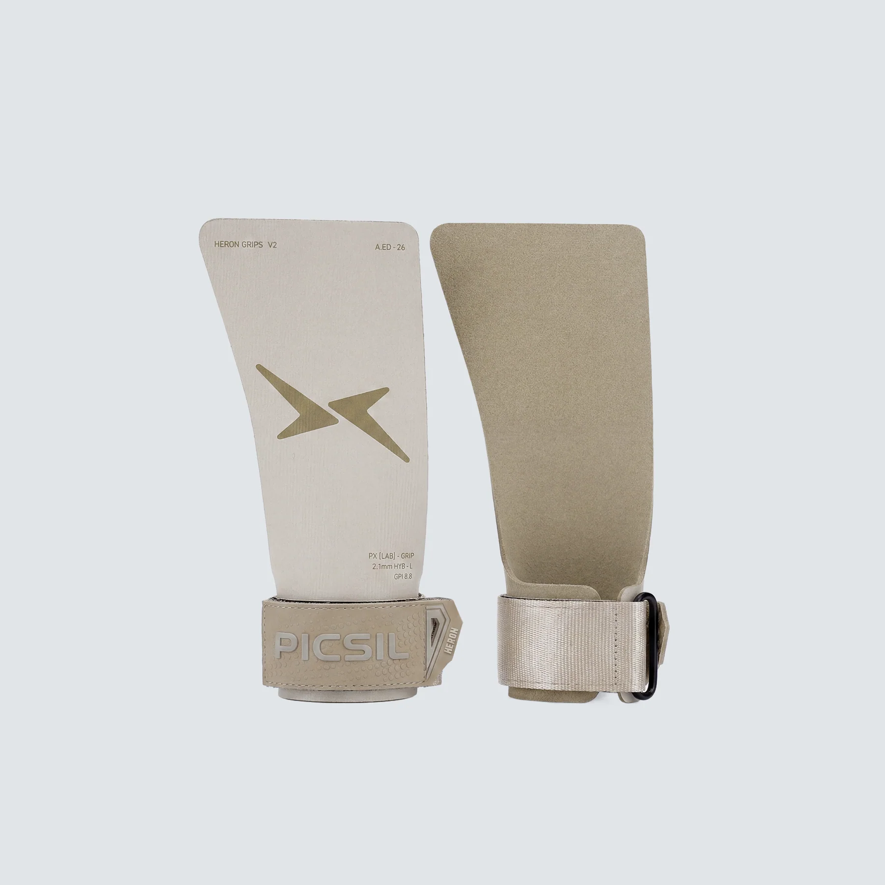 PICSIL - HERON PULL-UP GRIPS SET - IVORY