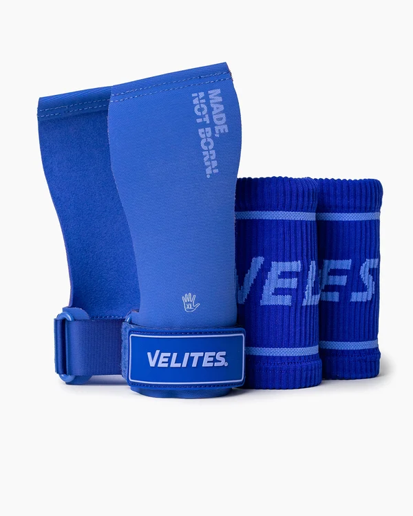 VELITES - HAND GRIPS QUAD ULTRA SET - ALL TERRAIN BLUE
